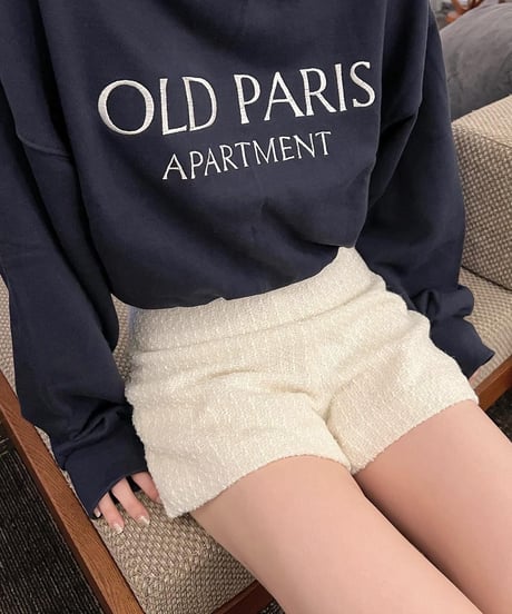 OLD PARIS ロゴスウェットトップス