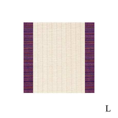 C064L 会津木綿（紫） Lサイズ