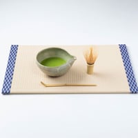 畳ランチョンマット 青海波（黒） PM053 | 久保木畳店 | KUBOKI TATAMI