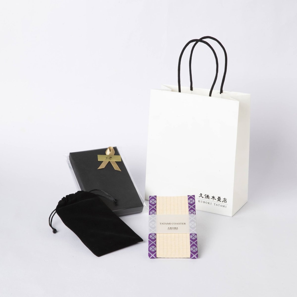 畳スマートフォン置き 小紋高麗(紫) ギフトセット P043GIFT 畳スマートフォン置き 小紋高麗(紫) ギフトセット P043GIFT