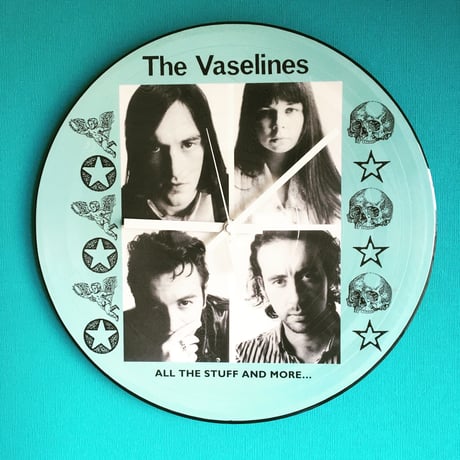 The Vaselines 12インチレコードクロック