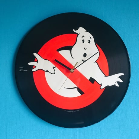 GHOST BUSTERS  12 インチレコードクロック