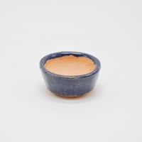 青色釉丸鉢