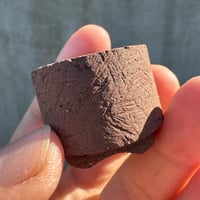南蛮土焼締丸鉢