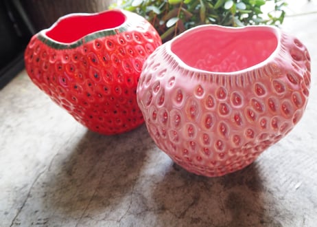 ストロベリー フラワーベース【Ⅼサイズ】