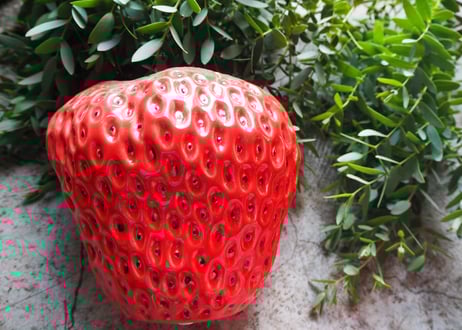 ストロベリー フラワーベース【Ⅼサイズ】
