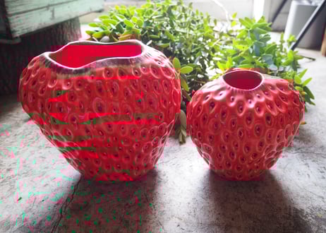 ストロベリー フラワーベース【Ⅼサイズ】
