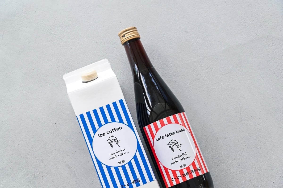 油彩画　アイスカフェラテ アイスカフェラテ｜よつ葉ホワイトコージKITTE大阪店