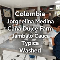 Colombia ホルヘリーナ・メディナ Washed 豆のまま１Kg (50％OFF) ライトロースト