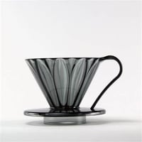 円すいトライタンフラワードリッパー クリアブラック  Cup１（1～2杯用）