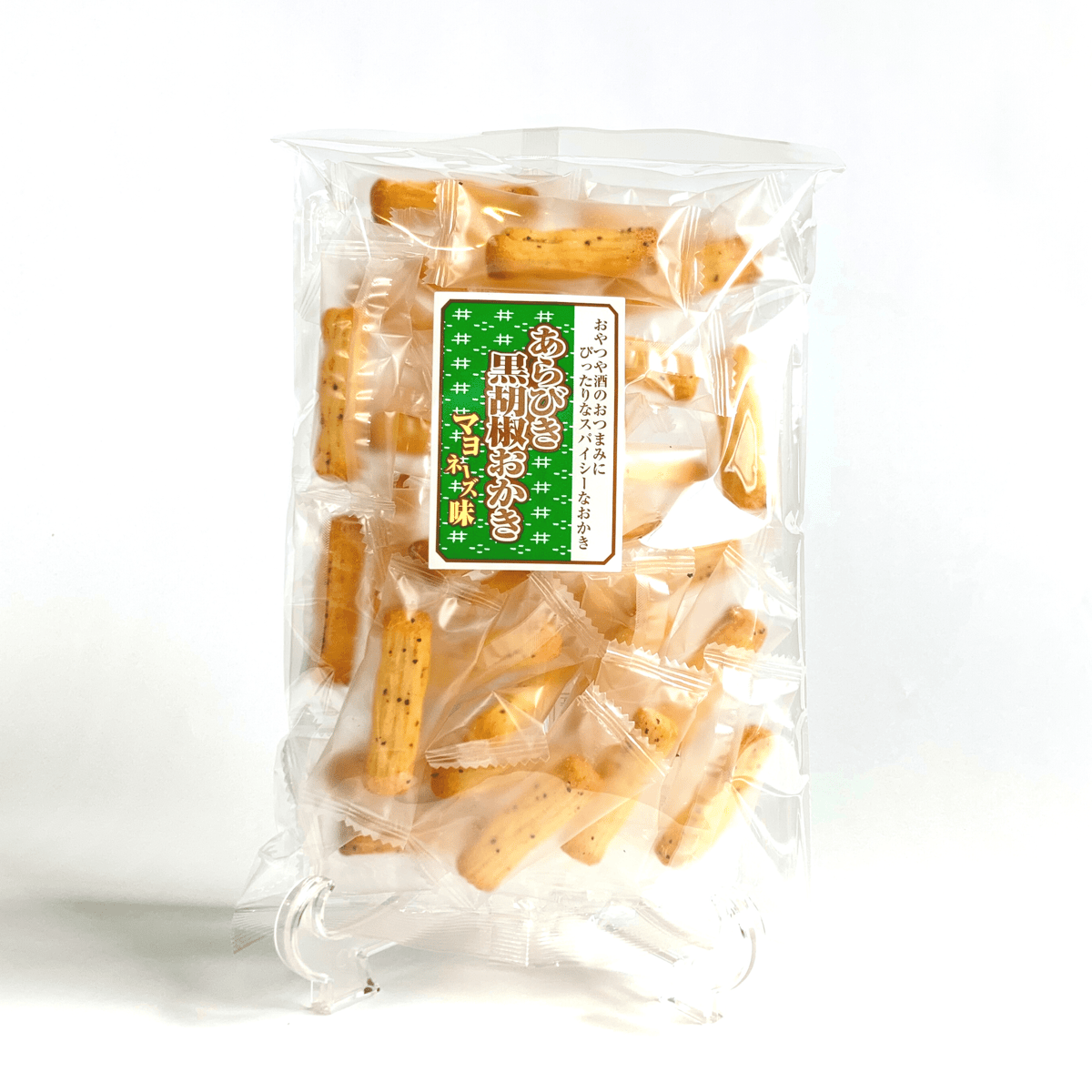 あらびき黒胡椒おかき 92g | あられ・おかき製造直売 島村米菓