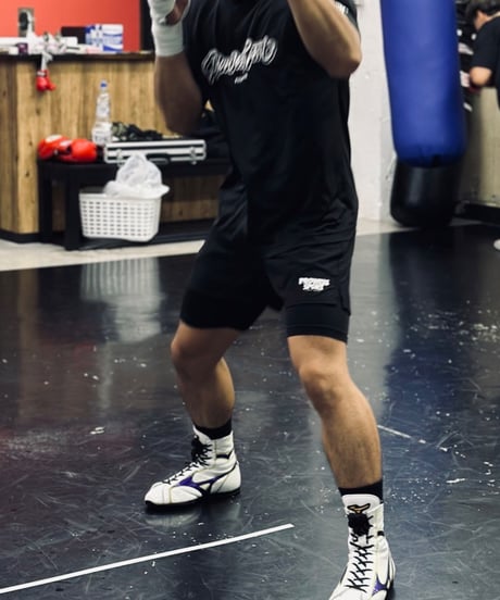 PROWESS LOGO 2in1 SHORTS (BLACK)