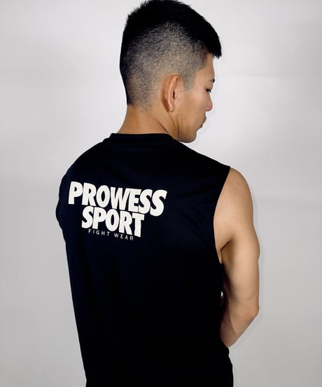 PS BACK BIG LOGO DRY Sleeveless/(Black/White)