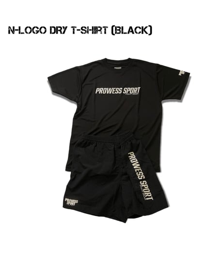 N-LOGO DRY T-shirt (BLACK)