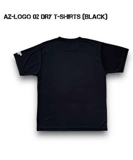 AZ-LOGO 02 DRY T-shirts　(BLACK)