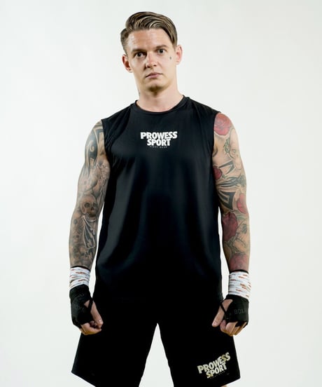 PROWESS SPORT LOGO DRY Sleeveless (Black)