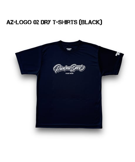 AZ-LOGO 02 DRY T-shirts　(BLACK)