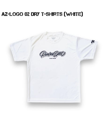 AZ-LOGO 02 DRY T-shirts　(White)