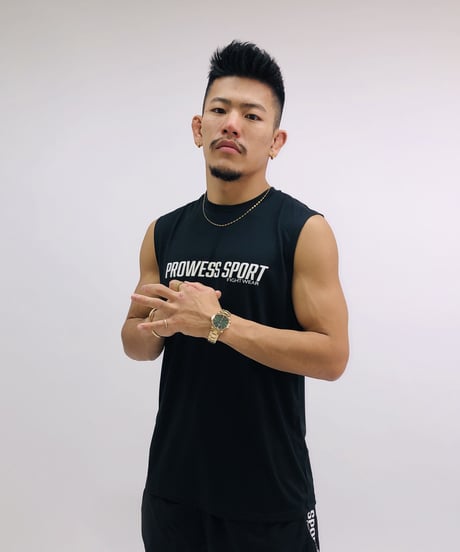 N-LOGO DRY Sleeveless (Black)