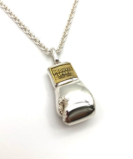 PROWESS BOXING GLOVE COMBI PENDANT (Made by GARNI)
