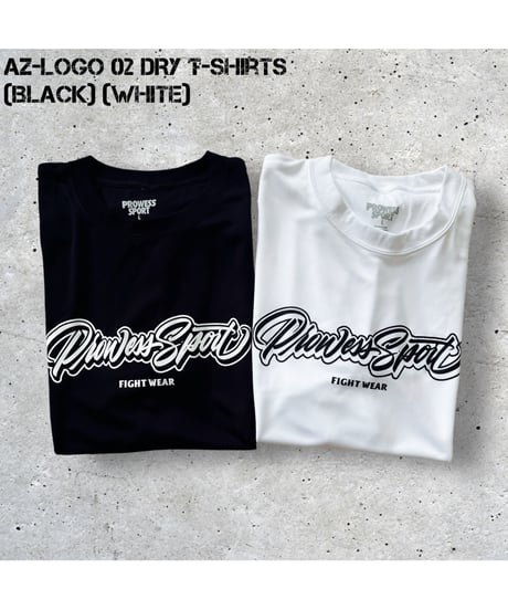 AZ-LOGO 02 DRY T-shirts　(BLACK)
