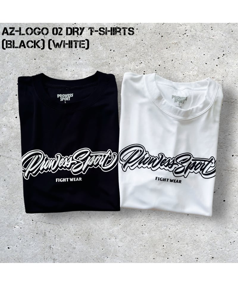 AZ-LOGO 02 DRY T-shirts (BLACK) | PROWESS SPORT