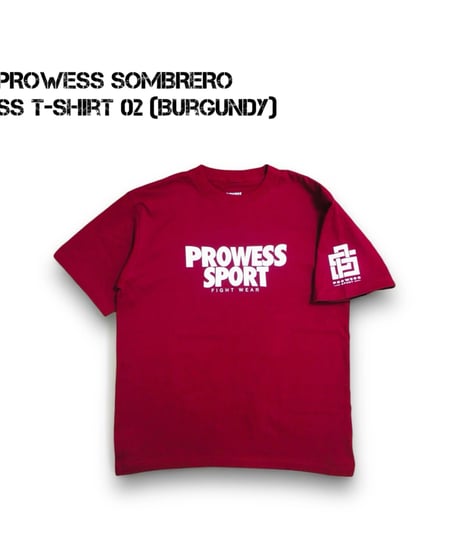 PROWESS SOMBRERO SS T-shirt 02 (Burgundy)