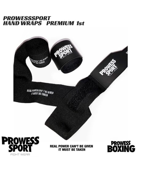 HAND WRAPS  ４m  (PREMIUM SERIES 1st)　BLACK
