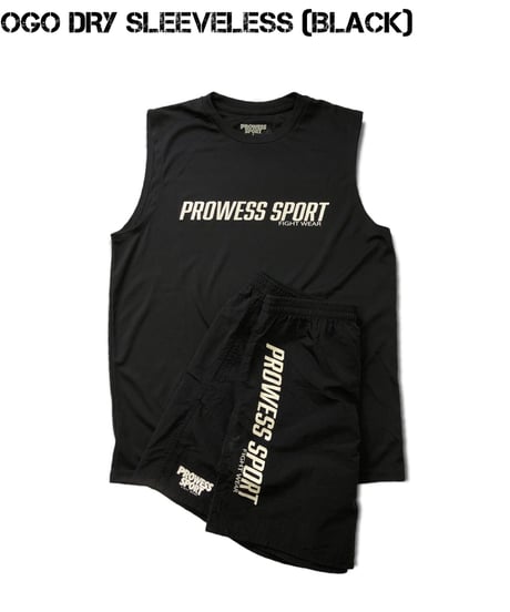 N-LOGO DRY Sleeveless (Black)