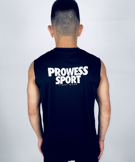 PS BACK BIG LOGO DRY Sleeveless/(Black/White)