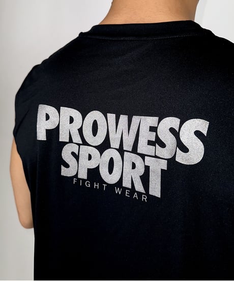 PS BACK BIG LOGO DRY Sleeveless (Black/Silver)