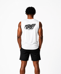 PS-MATT LOGO Sleeveless (Black)(White)