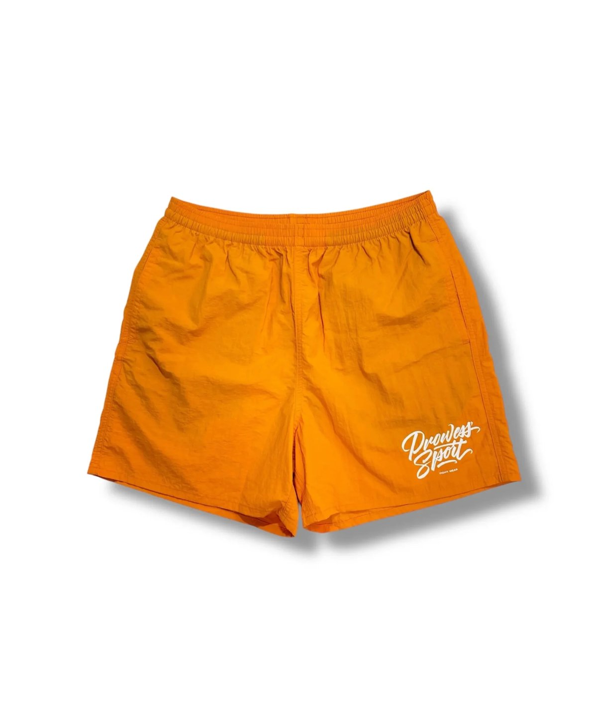 AZ-LOGO NYLON SHORTS (MANGO) | PROWESS SPORT