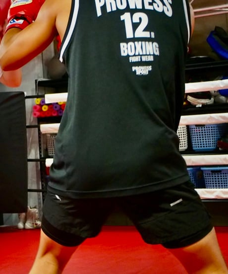 PROWESS LOGO 2in1 SHORTS (BLACK)