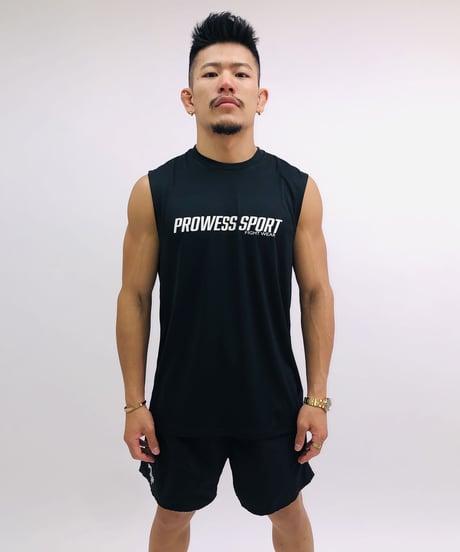 N-LOGO DRY Sleeveless (Black)