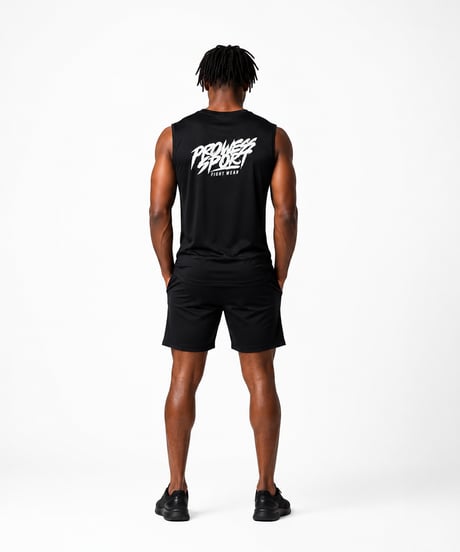 PS-MATT LOGO Sleeveless (Black)(White)