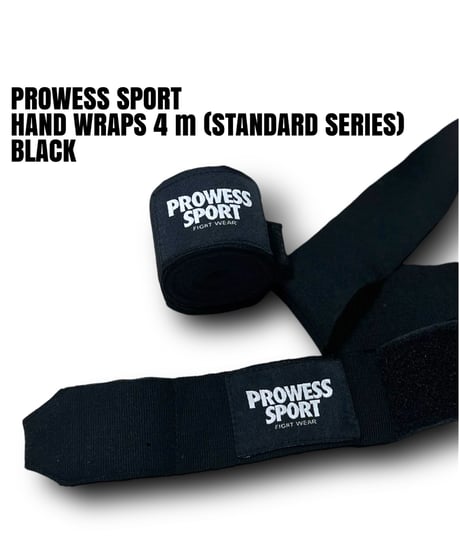 PSSP HAND WRAPS 4m (STANDARD SERIES) BLACK