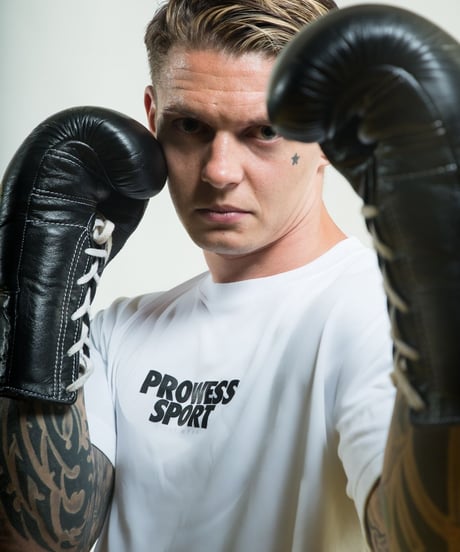 PROWESS SPORT LOGO DRY T-shirt (White)