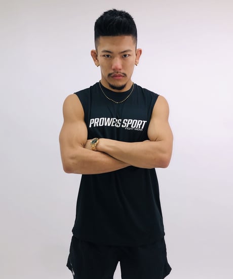 N-LOGO DRY Sleeveless (Black)