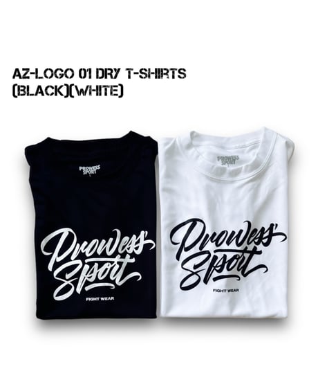 AZ-LOGO 01 DRY T-shirts (White)