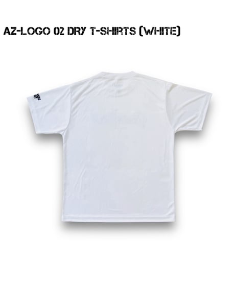 AZ-LOGO 02 DRY T-shirts　(White)