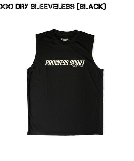 N-LOGO DRY Sleeveless (Black)
