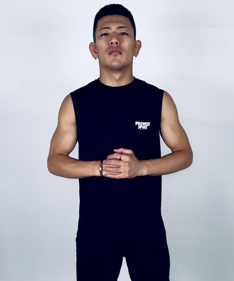PS BACK BIG LOGO DRY Sleeveless/(Black/White)