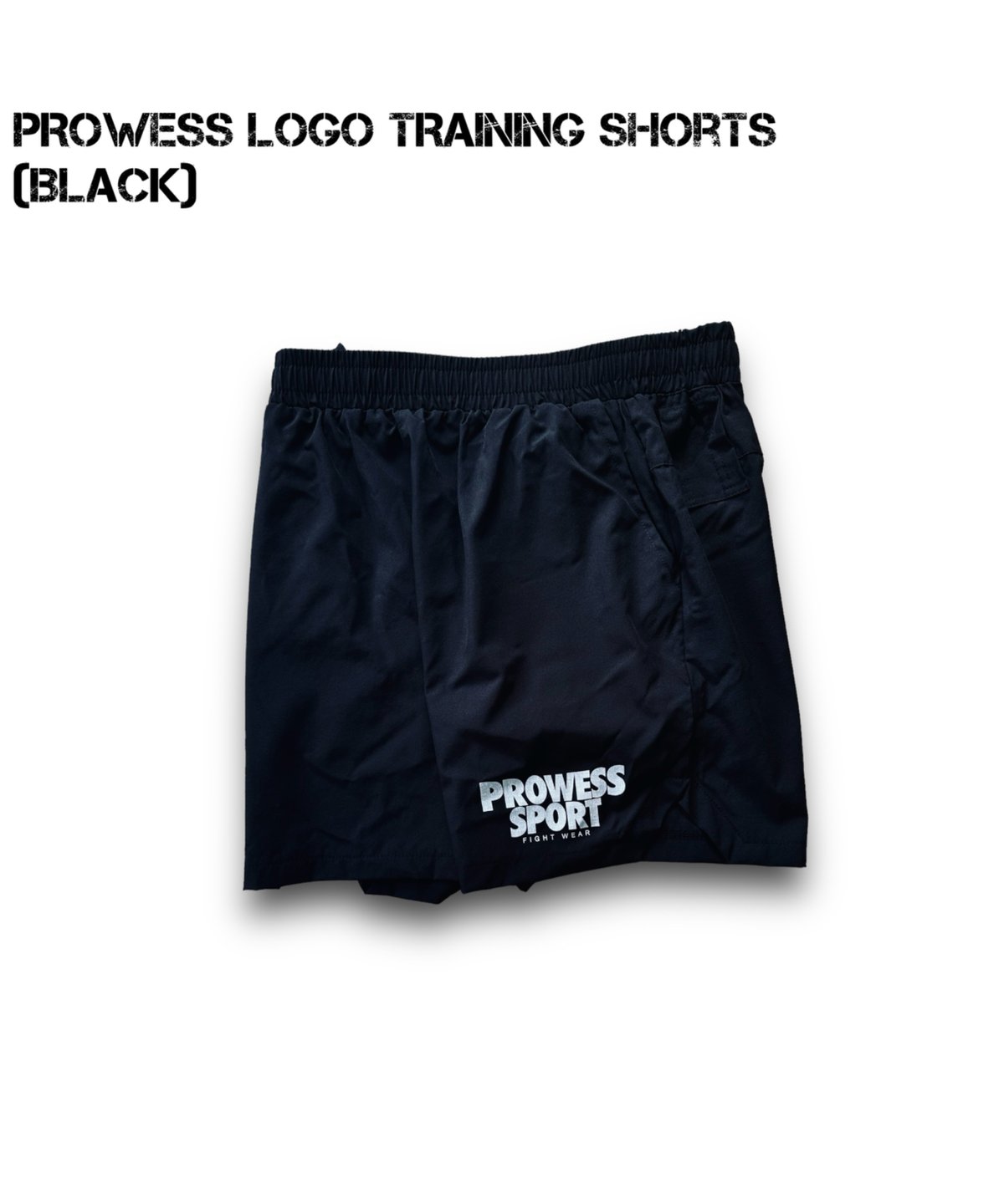 PROWESS LOGO TRAINING Shorts (BLACK) | PROWESS