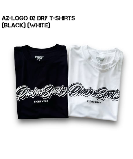 AZ-LOGO 02 DRY T-shirts　(White)