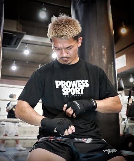 PROWESS SPORT BIG LOGO DRY T-shirt(BLACK)kids〜adluts