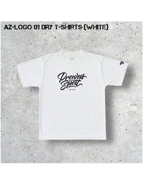 AZ-LOGO 01 DRY T-shirts (White)