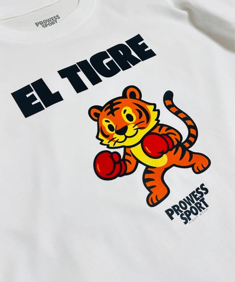 PROWESS SPORT × EL TIGRE T-shirt  (BLACK) and (WHITE)