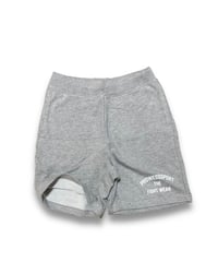 PS THE  FIGHT WEAR SWEAT SHORTS ( GRAY/White.Silver)