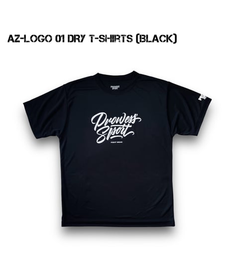 AZ-LOGO 01 DRY T-shirts (BLACK)